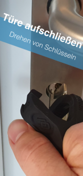 Preview: No Touch - Multifunktionsring zur Keim-Kontakt-Vermeidung